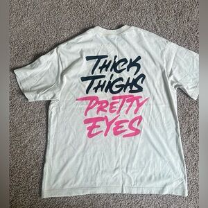 Graphic Tee with Bold Text